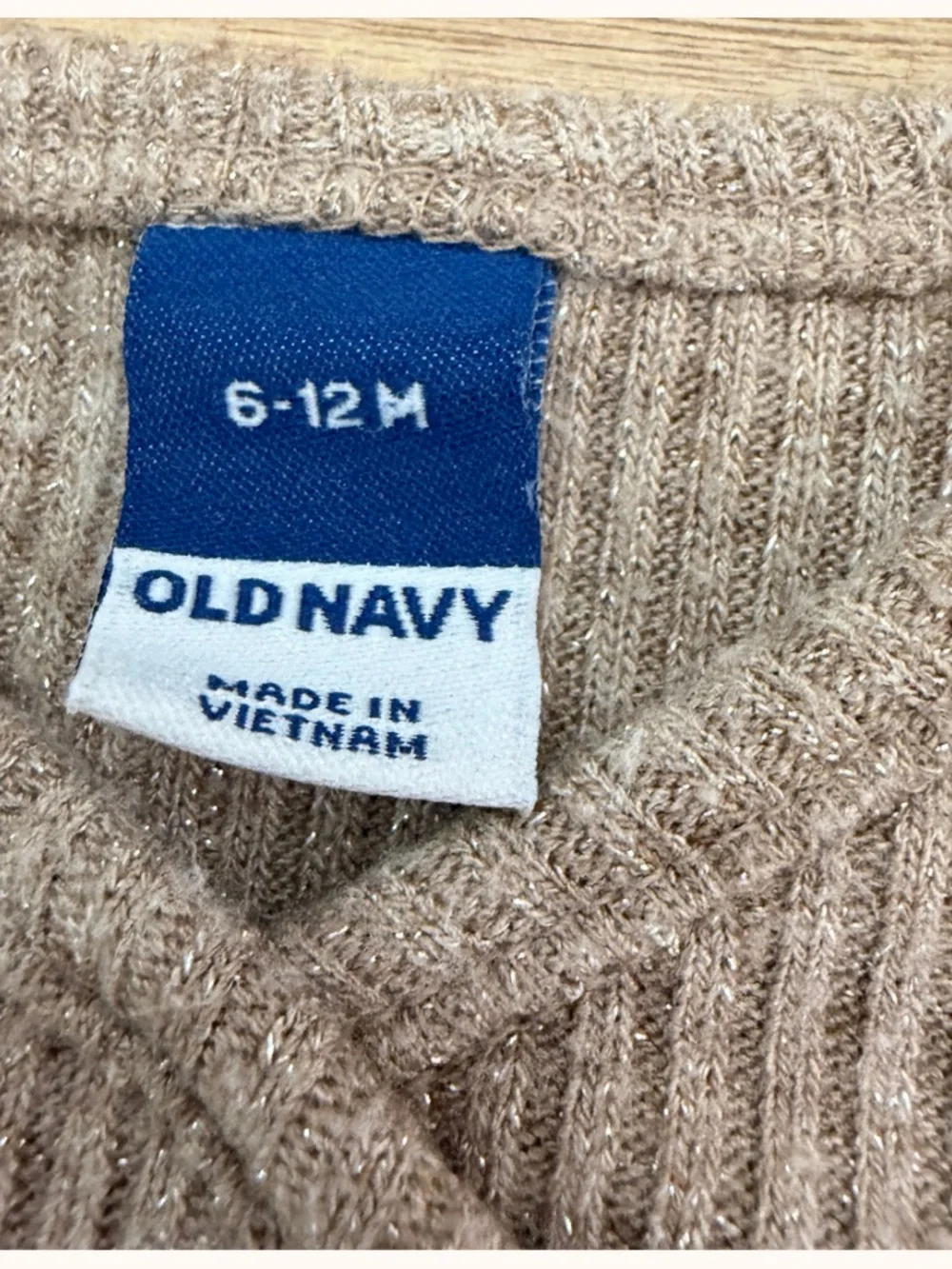 Old Navy Beige/Tan Baby Sweater